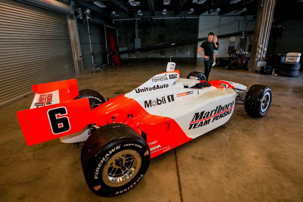 The triumphant return: Pagenaud to race legendary 2003 Indy winner car at IMS!