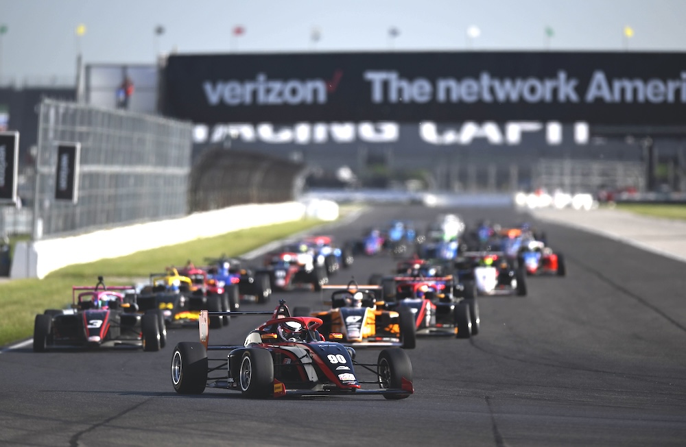Garcia Dominates Indy GP to Solidify USF2000 Points Lead