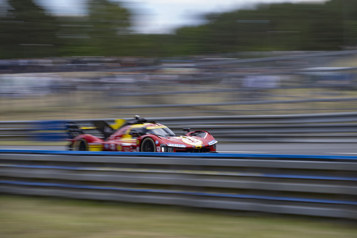 Ferrari's Fuoco Ignites the Track: Dominates Late in FP3 at Le Mans