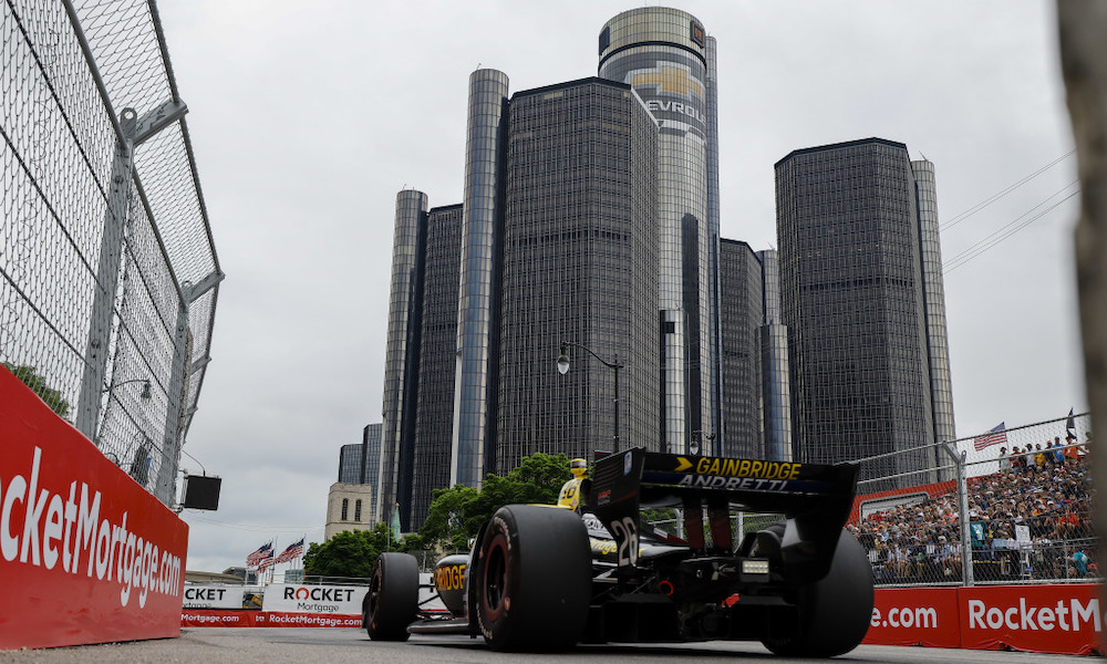 Revving Up the Excitement: Pruett's Victorious Cool Down Lap in Detroit