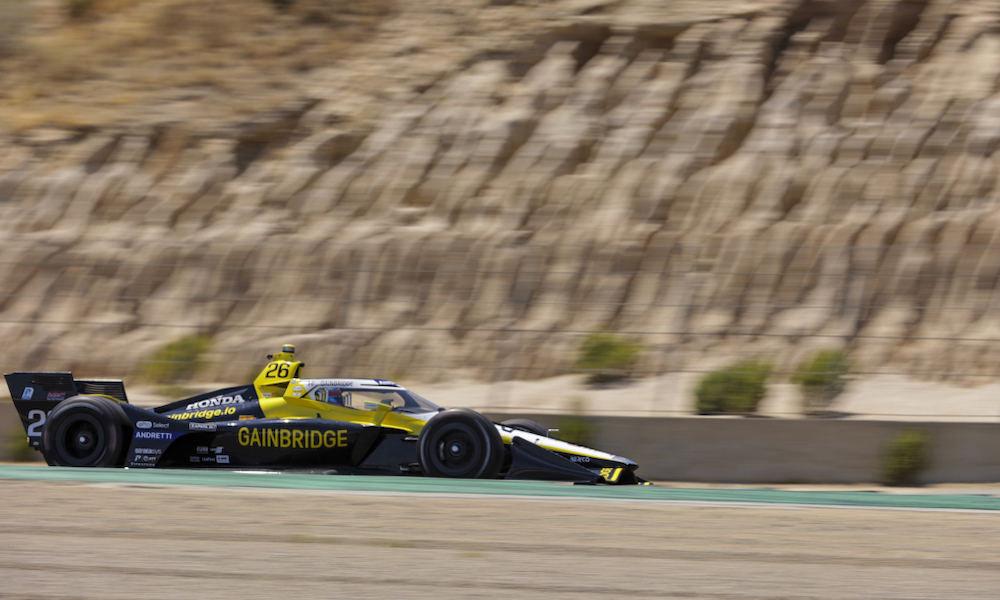 Mastering the Challenge: Herta's Skillful Triumph at Laguna Seca