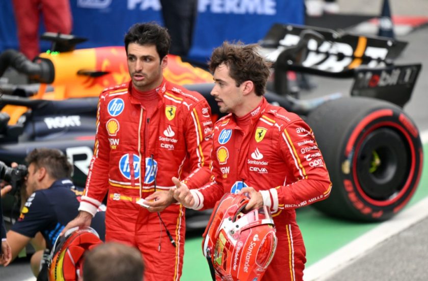 Leclerc's Crusade: Sainz's Spectacular Misjudgment in Ferrari's High-Stakes Duel