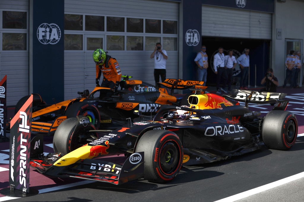Verstappen poised for high-octane showdown with McLaren in sprint challenge
