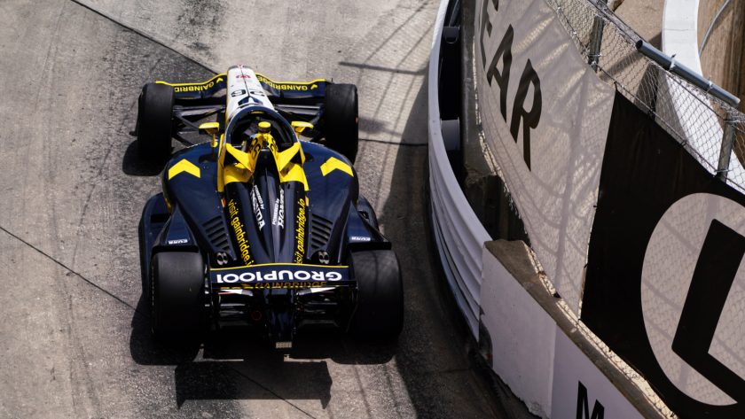 Powerful Performance: Herta Secures Pole Position for Detroit Grand Prix
