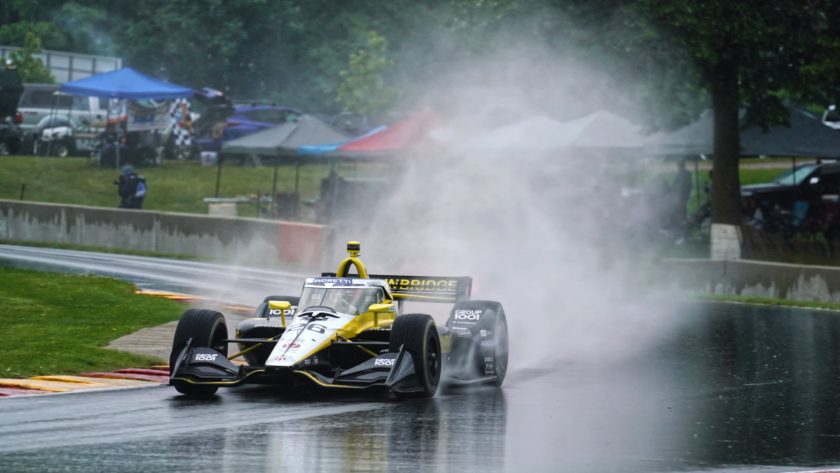 Raining Victories: Herta Dominates Wet Second IndyCar Practice
