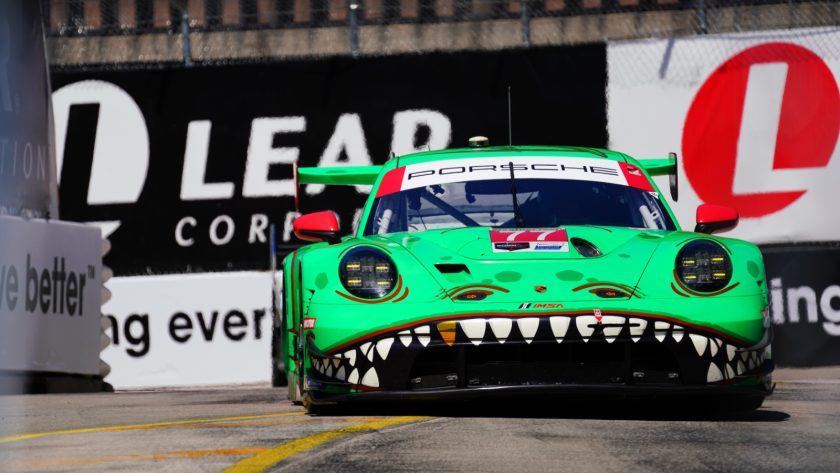 Dominant Drive: Heinrich Leads 'Rexy' to GTD Pro Victory in Thrilling IMSA Detroit Sprint