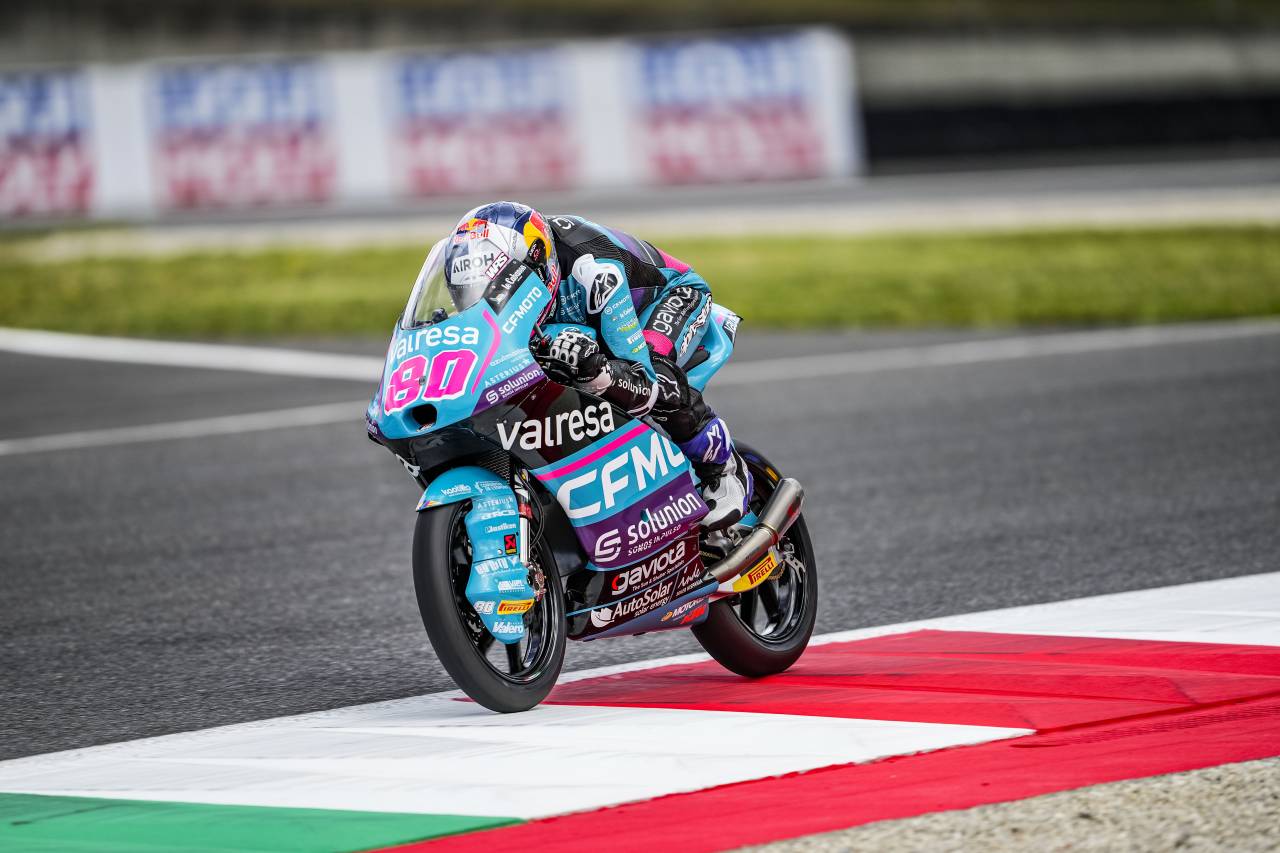 Alonso seals Mugello Moto3 win after early red flag