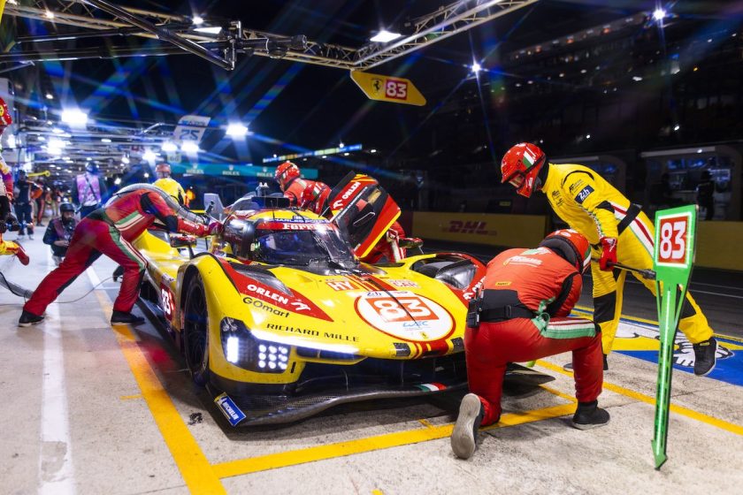 Kubica's Dominance: AF Corse Ferrari Takes Control at Le Mans