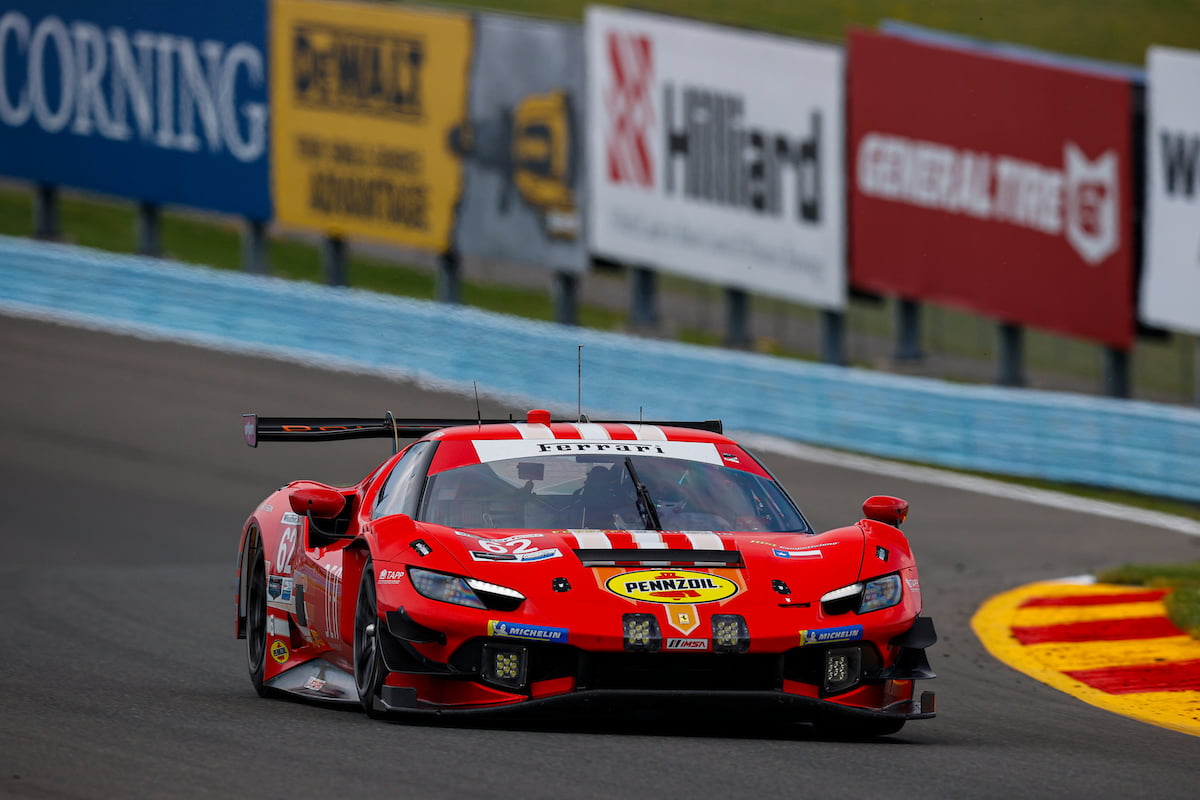 Serra Secures Victory with Pole Position for Risi Competizione at IMSA Watkins Glen