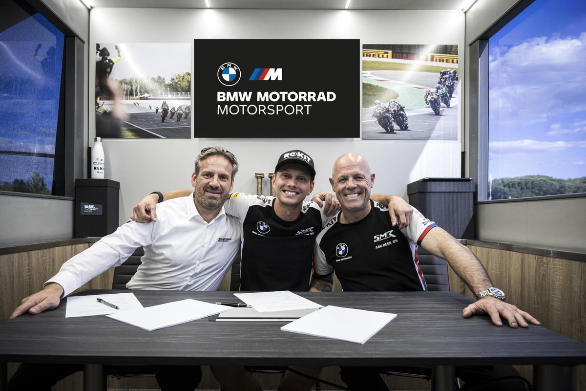 Van der Mark Secures Position with BMW for Exciting 2025 WorldSBK Season Ahead