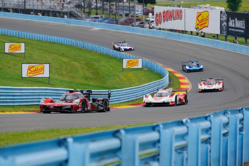 Racing Red: WTR's No. 40 Acura Dominates at the Glen