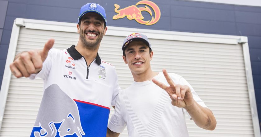Legendary Showdown: Ricciardo Takes on MotoGP Icon in Unexpected Battleground