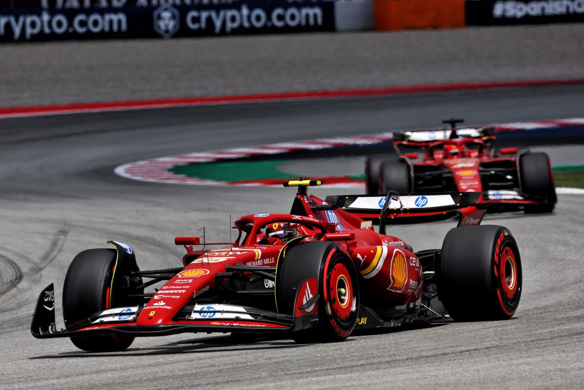 Battle of the Titans: Carlos Sainz vs. Charles Leclerc - Drama Unfolds at the F1 Spanish GP