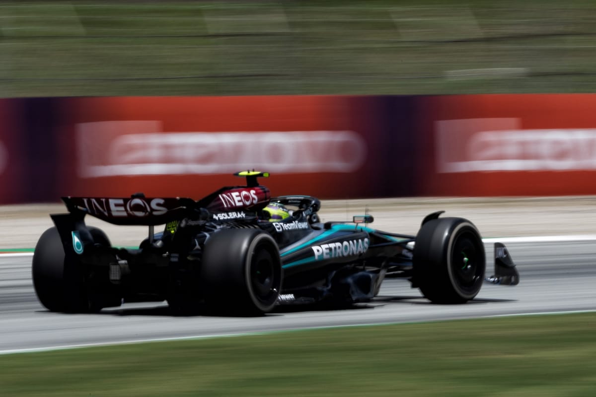 Intensity on Track: Mercedes-Led Battle Unfolds in Barcelona FP2