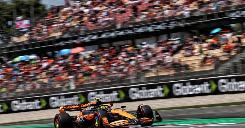 Thrilling Showdown: Norris Outshines Verstappen in Intense Spanish GP Qualifying