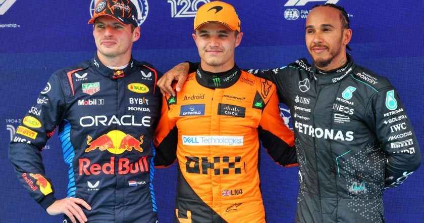 Hamilton Faces Tough Challenge Against Norris and Verstappen at Spanish GP