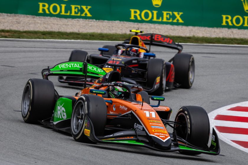 F2 Driver Hauger Dominates Chaotic Qualifying Session to Secure Pole Position in Austria