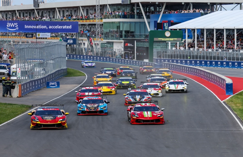 Medler paces action-packed Ferrari Challenge Race 1 in Montreal