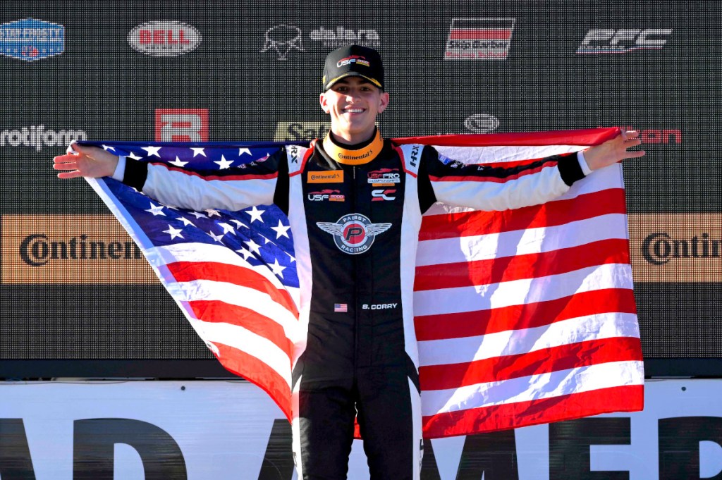 Corry's Victory at USF2000 Road America Race Shines Spotlight on Local Pabst Team