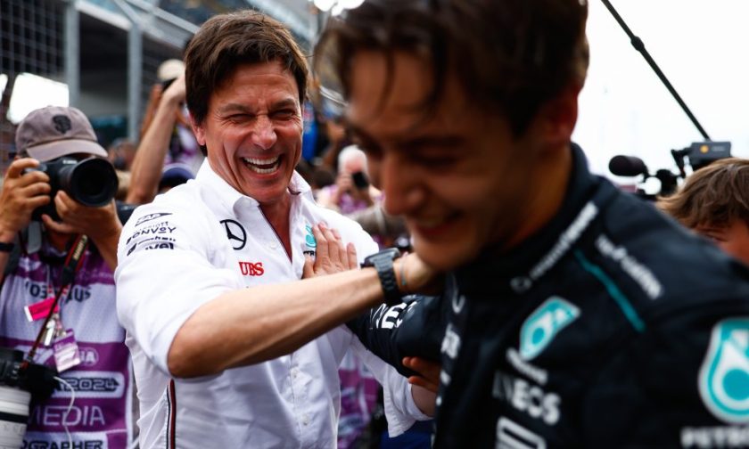 A Blunder on the Airwaves: Toto Wolff Reflects on Russell's Costly Mistake at Mercedes