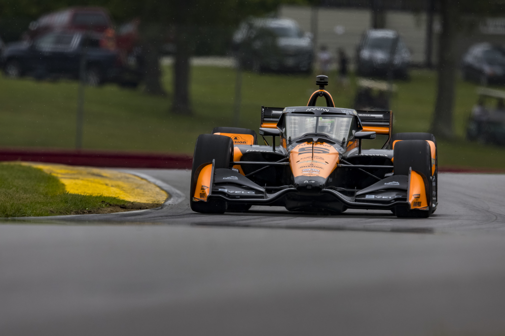 O’Ward Dominates Mid-Ohio Track in Second Practice Session