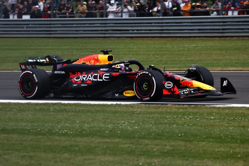 Dramatic Near Miss: Red Bull Driver's Close Call at Silverstone FP1