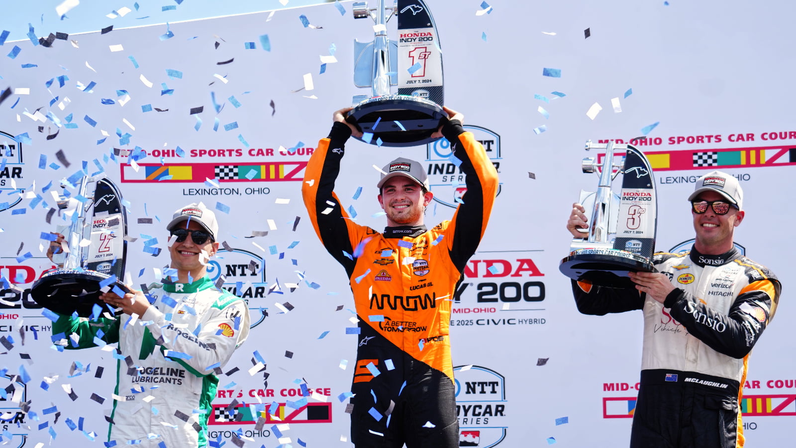 O’Ward Triumphs over Palou in Grueling IndyCar Battle at Mid-Ohio