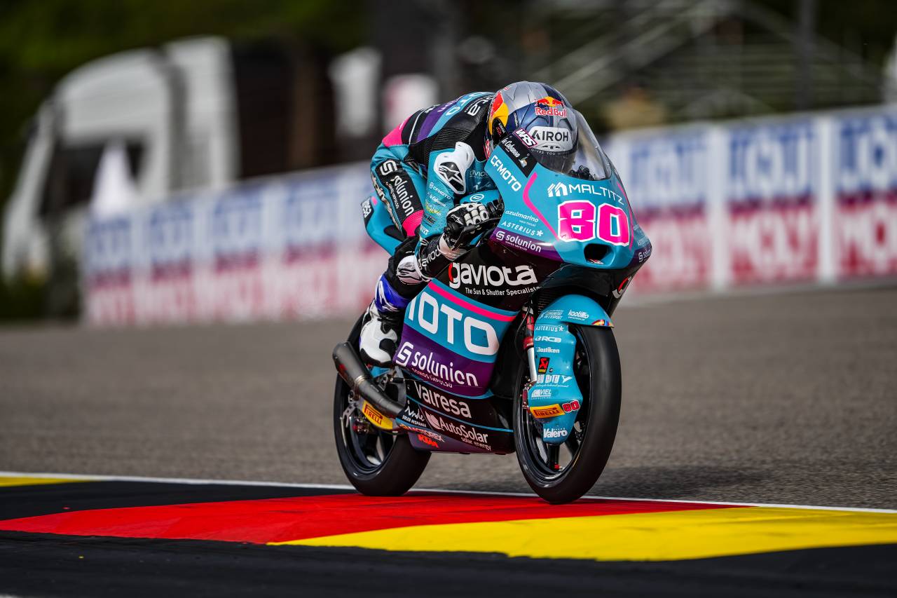 Alonso fends off Furusato to win GermanGP Moto3