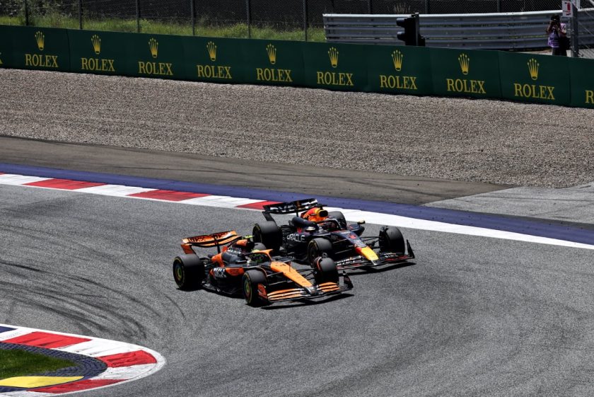 Stepping Up: Norris Faces the Challenge of Matching Verstappen's Racing Style in F1