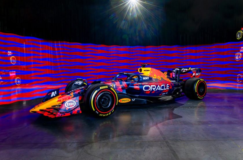Unleashing the Spirit of Speed: Red Bull's Spectacular 'Stallion Red' F1 British GP Livery Lights Up the Track