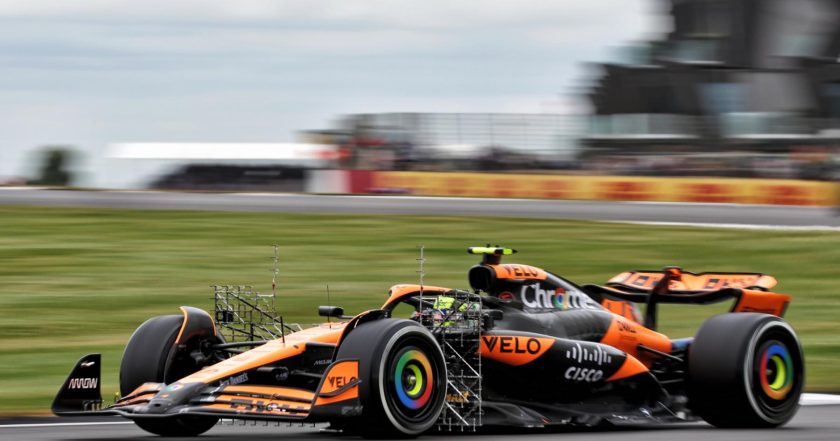 Supreme Showdown at Silverstone: Norris Masters Track as Verstappen Falters