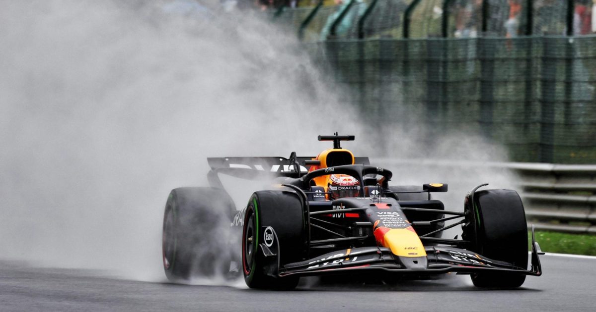 Verstappen fastest but treacherous conditions wreck final practice