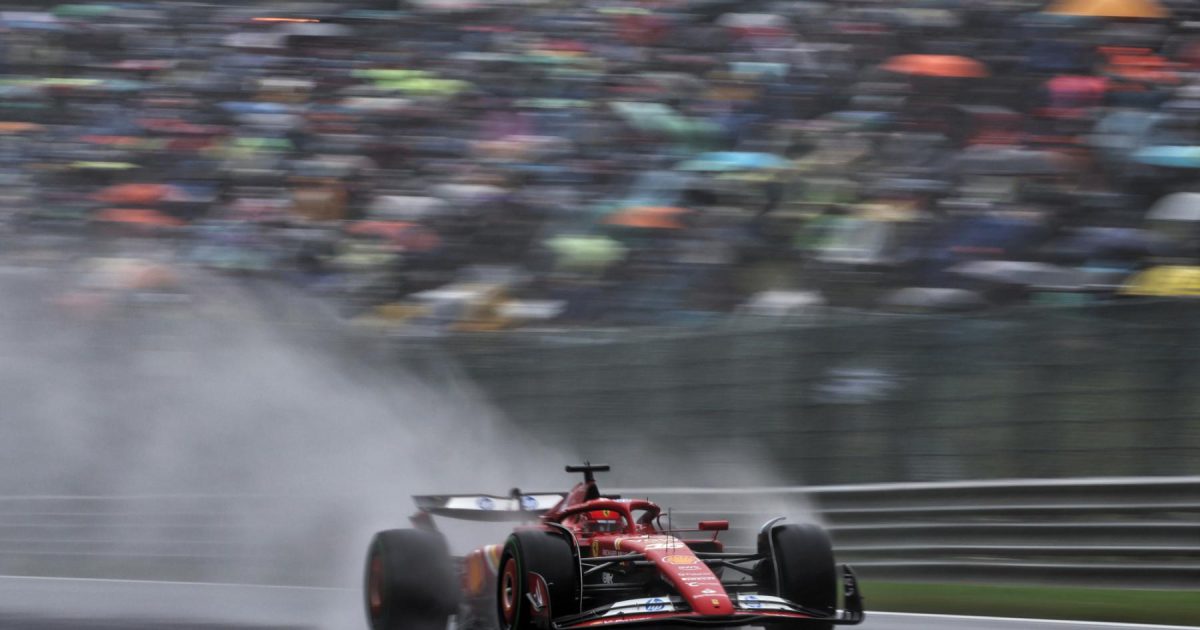 Leclerc expresses Ferrari surprise after inheriting Belgian pole