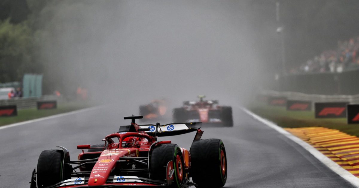 Verstappen wins Belgian qualifying but Leclerc on Spa pole