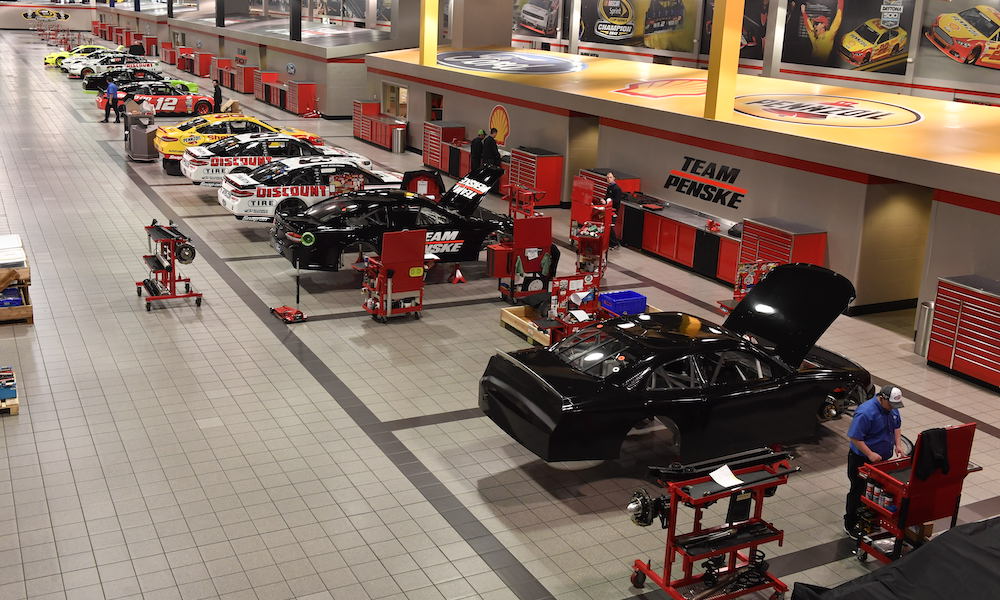 Revving Up for Success: Exclusive Penske HQ Tour Sparks Motorsports Hall of Fame Auction Excitement