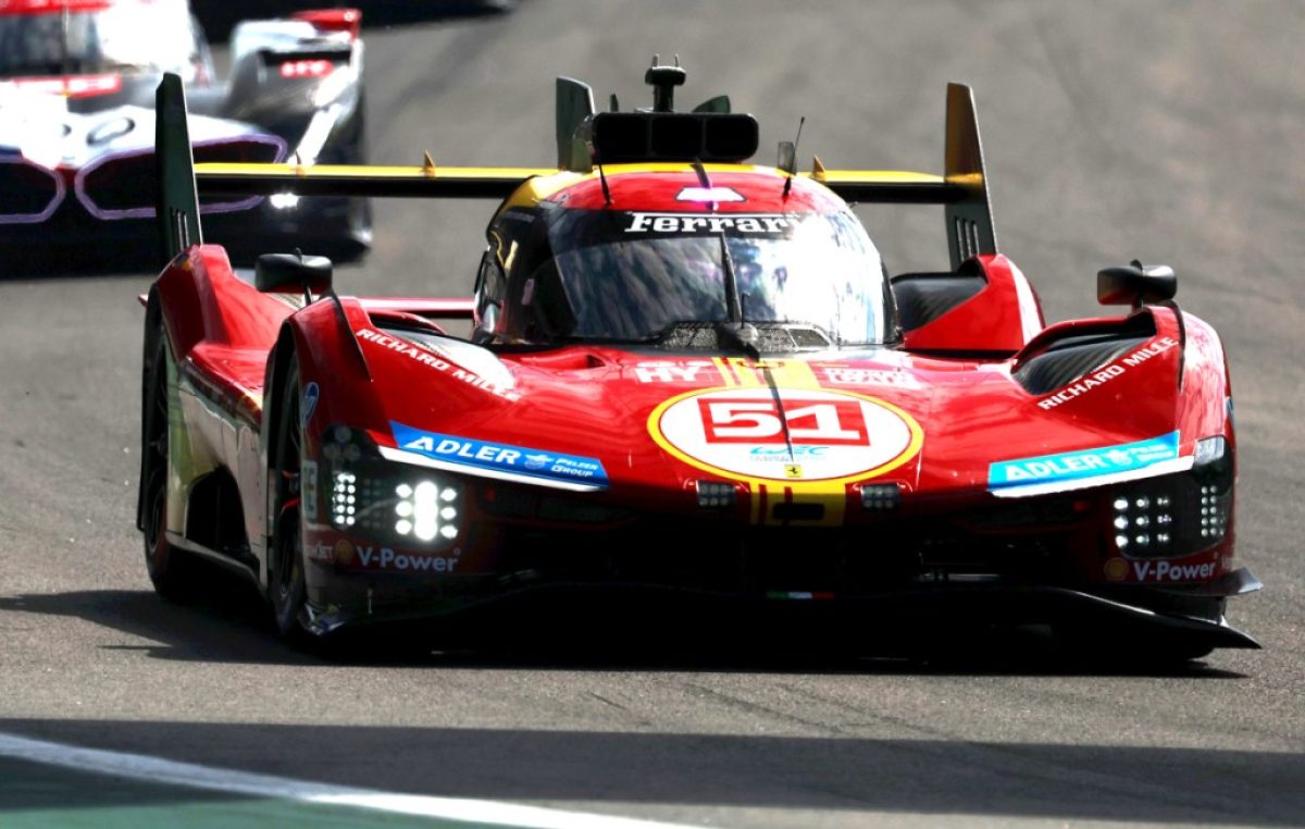 Ferrari AF Corse vaults to the top in second COTA WEC practice