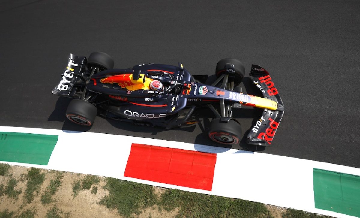 Verstappen Leads the Pack, Outshining Ferrari in Action-Packed Italian GP Practice