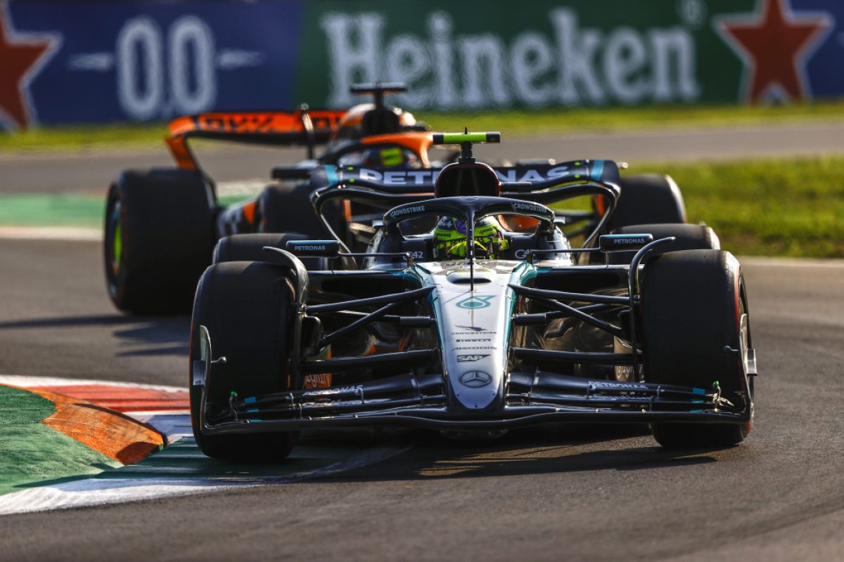 Hamilton tops second Italian GP practice after Red Bull fumble