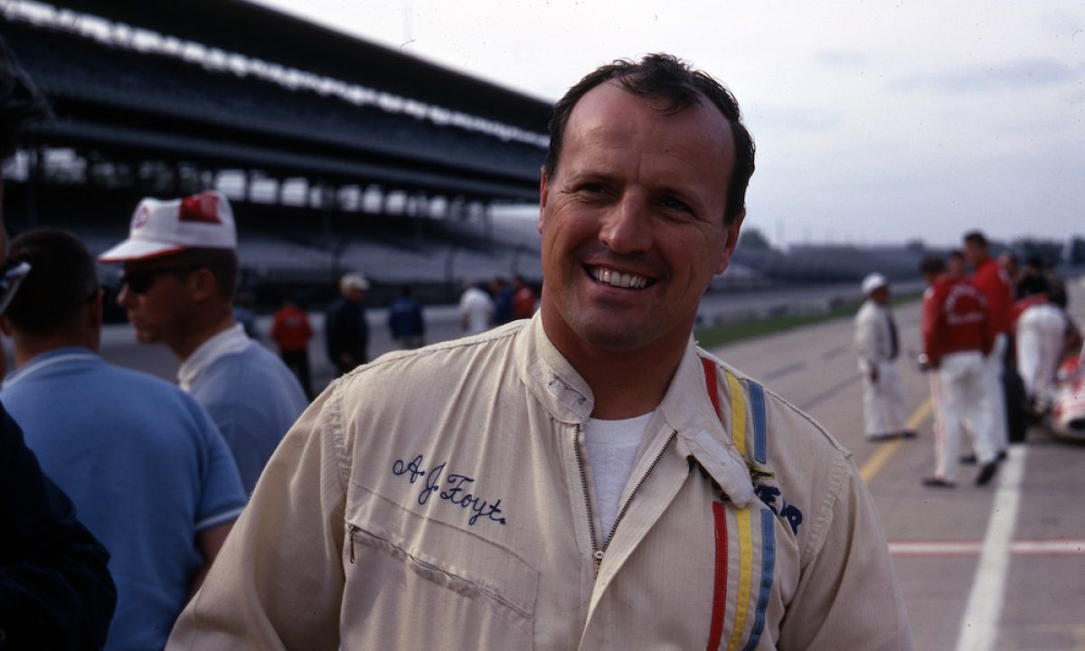 A.J. Foyt's first match race