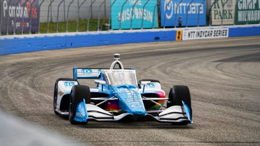 Newgarden Speeds to the Top in Milwaukee: IndyCar's Thrilling First Practice