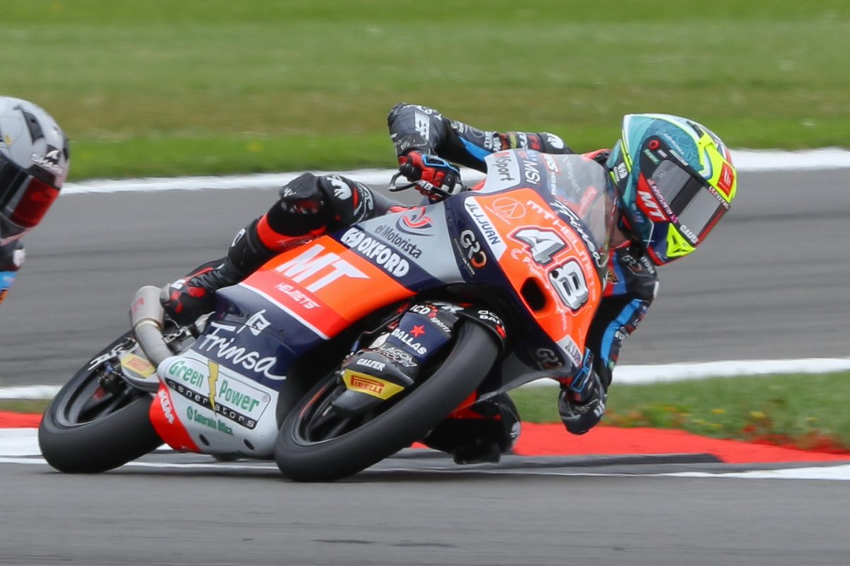 Ortola converts Moto3 pole to win at Silverstone