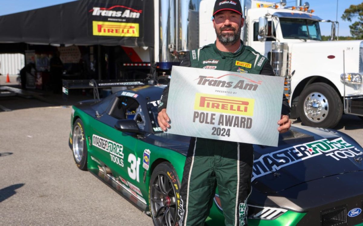 Trans Am points leaders Menard and Matos grab poles at CTMP