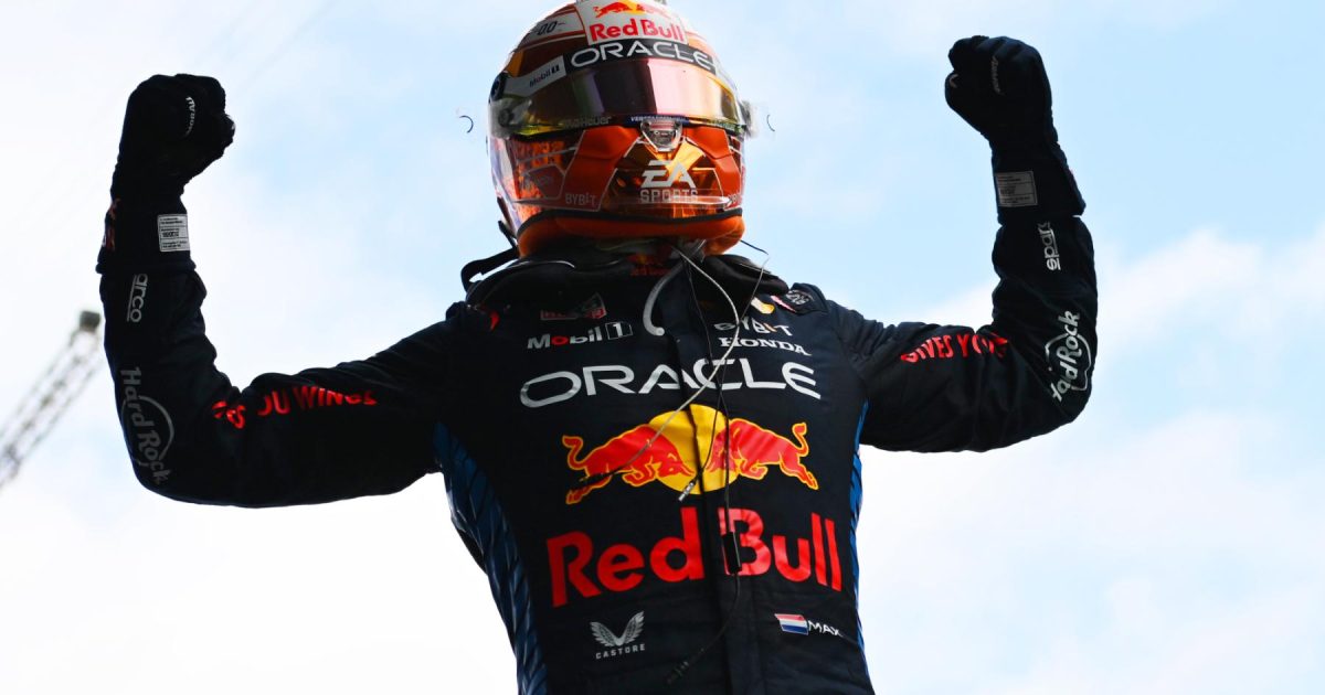 Red Bull highlight Verstappen status as sporting ‘legend’