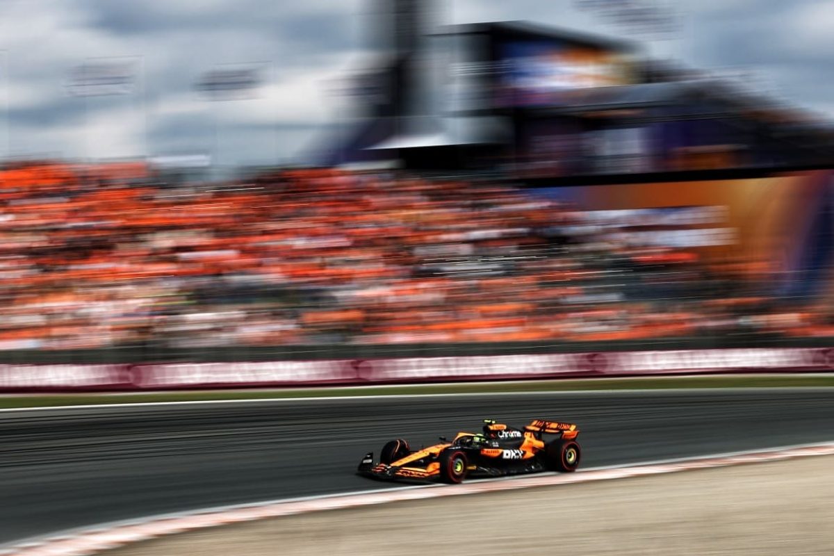 Norris dominates Dutch GP qualifying amid big-name Q2 exits