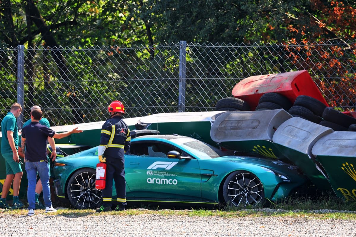 High Stakes Drama: F1 Safety Car Collision Shakes up Italian Grand Prix