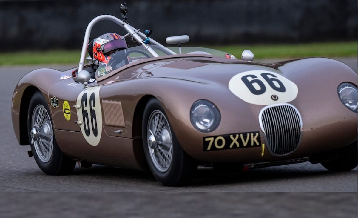 Button set for Rolex Monterey Motorsports Reunion with his Jaguar C-Type