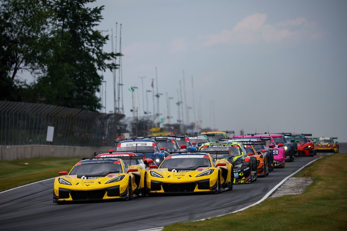 Rockenfeller apologises to Sims after IMSA Road America first lap contact