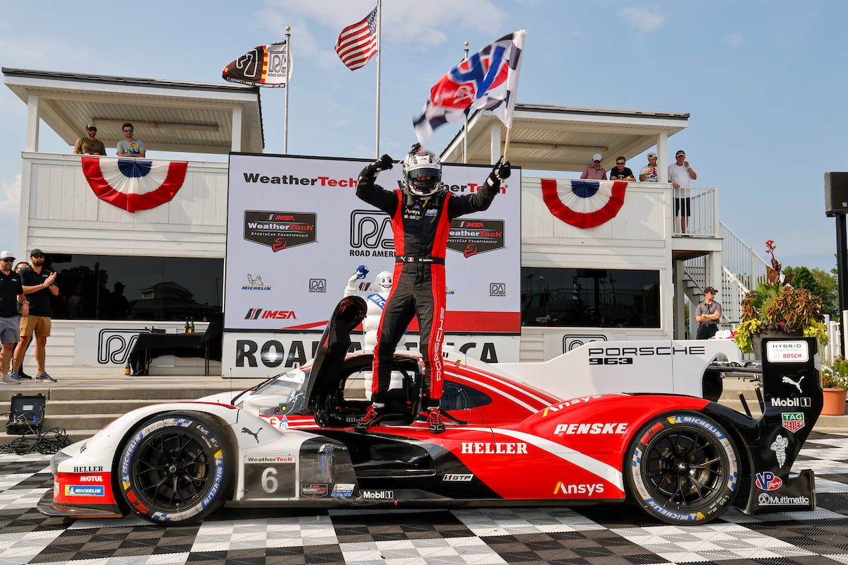 Jaminet fronts Porsche Penske 1-2 at IMSA Road America