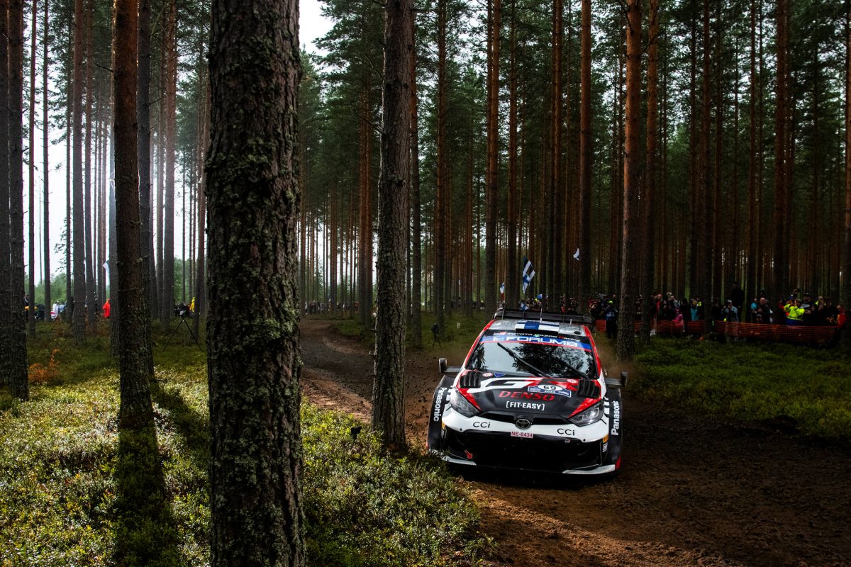 Kalle Rovanperä leads drama-filled first day of Secto Rally Finland.