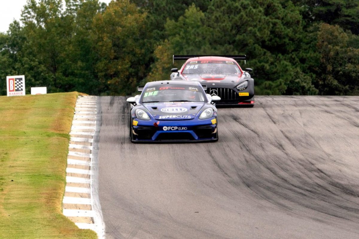 Daskalos Dominates GT America with Sherman Securing Class Title at Barber